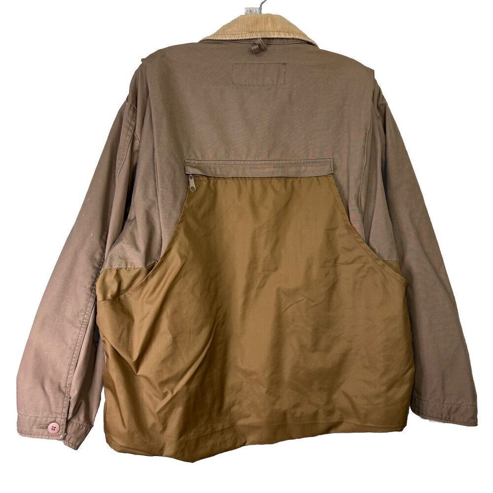 Avid Outdoor Vtg Hunting Shooting Duck Jacket Mens Size L (42-44) Back Pocket - Picture 2 of 10